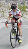 Jan Tratnik of Slovenia (Tirol Cycling Team) climbing at hill Sorica at the third stage of Tour de Slovenie 2013. The third stage from Skofja Loka to Vrsic was 170 km long and it was held on Saturday, 15th of June, 2013 in Slovenia.
