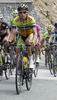 Tadej Valjavec of Slovenia (Team Sava Kranj) climbing at hill Sorica at the third stage of Tour de Slovenie 2013. The third stage from Skofja Loka to Vrsic was 170 km long and it was held on Saturday, 15th of June, 2013 in Slovenia.
