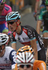 Andy Schleck of Luxembourg (Team Radioshack Leopard)  finishing the first stage of 100th Tour de France 2013. The first stage from Porto Calvi to Bastia was 213 km long and it was held on Saturday, 29th of June, 2013 in Corsica, France.
