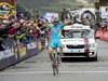Winner Kevin Seeldraeyers, BEL, Astana Pro Team in finish of the 65th Tour of Austria, Stage 1, from Innsbruck to Kuehtai, Tyrol, Austria on 2013/06/30.
