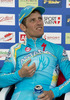 Winner Kevin Seeldraeyers, BEL, Astana Pro Team celebrates his stage victory in the 65th Tour of Austria, Stage 1, from Innsbruck to Kuehtai, Tyrol, Austria on 2013/06/30.
