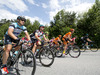 Peloton during the climb at axams during the 65th Tour of Austria, Stage 1, from Innsbruck to Kuehtai, Tyrol, Austria on 2013/06/30.

