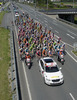 Peloton leaves Innsbruck during the 65th Tour of Austria, Stage 2, from Innsbruck to Kitzbuhler Horn, Tyrol, Austria on 2013/07/01.
