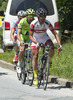 Harald Totschnig, AUT, Tirol Cycling Team, Federico Canuti, ITA, Cannondale Pro Cycling und Allessandro Malaguti, ITA, Androni Giocattoli Venezuela during the 65th Tour of Austria, Stage 2, from Innsbruck to Kitzbuhler Horn, Tyrol, Austria on 2013/07/01.
