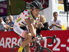 Riccardo Zoidl, AUT, Gourmetfein Simplon in Polkadot jersey during the 65th Tour of Austria, Stage 2, from Innsbruck to Kitzbuhler Horn, Tyrol, Austria on 2013/07/01. 
