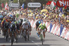 Stage winner Simon Gerrans of Australia (Team Orica GreenEDGE) finishing the third stage of 100th Tour de France 2013. The third stage from Ajaccio to Calvi was 145,5 km long and it was held on Monday, 1st of July, 2013 in Corsica, France.

