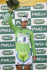 Peter Sagan of Slovakia (Team Cannondale) in green jersey as the best rider in points classification at the flower ceremony of the third stage of 100th Tour de France 2013. The third stage from Ajaccio to Calvi was 145,5 km long and it was held on Monday, 1st of July, 2013 in Corsica, France.
