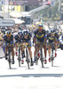 Team Saxo - Tinkoff riding during the team time trial of the fourth stage of 100th Tour de France 2013. The team time trial of the fourth stage in Nice was 25 km long and it was held on Tuesday. 2nd of July, 2013 in Nice, France.
