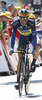 Alberto Contador of Spain (Team Saxo - Tinkoff) riding during the team time trial of the fourth stage of 100th Tour de France 2013. The team time trial of the fourth stage in Nice was 25 km long and it was held on Tuesday. 2nd of July, 2013 in Nice, France.
