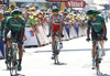 Pierre Rolland of France (Team Europcar) riding during the team time trial of the fourth stage of 100th Tour de France 2013. The team time trial of the fourth stage in Nice was 25 km long and it was held on Tuesday. 2nd of July, 2013 in Nice, France.
