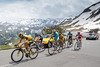 Dennis Van Niekerk (RSA, MTN Ð QHUBEKA), George Bennett (NZL, Radioshack Leopard), Fabio Aru (ITA, Astana Pro Team), Sergio Pardilla Bellon (ESP, MTN Ð QHUBEKA), Paul Lang (AUT, WSA), and Gianni Meersman (BEL, Omega Pharma Quick Step Cycling Team) during the 65 th Tour of Austria, Stage 4, from Matrei in Osttirol to St. Johann Alpendorf, Grossglockner Hochalpenstrasse, Austria on 2013/07/03.
