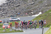 Peloton during the 65 th Tour of Austria, Stage 4, from Matrei in Osttirol to St. Johann Alpendorf, Grossglockner Hochalpenstrasse, Austria on 2013/07/03.
