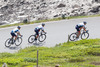 Gustav Larsson (SWE, IAM Cycling), Stefan Denifl (AUT, IAM Cycling), and Jonathan Fumeaux (SUI, IAM Cycling during the 65 th Tour of Austria, Stage 4, from Matrei in Osttirol to St. Johann Alpendorf, Grossglockner Hochalpenstrasse, Austria on 2013/07/03.

