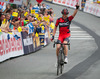 King of the Glockner and stage winner Mathias Frank during the 65th Tour of Austria, Stage 4, from Matrei to St. Johann/ Alpendorf, Salzburg, Austria on 2013/07/03.
