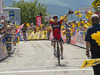 Mathias Frank, SUI, BMC Racing Team celebrating his victory in the 65th Tour of Austria, Stage 5, from St. Johann / Alpendorf to Sonntagberg, Lower Austria, Austria on 2013/07/04.
