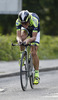 Kim Anton Magnusson of Sweden (Team Vinni Fantini Nippo) during the individual time trial of the first stage  of the Tour de Slovenie 2014. Individual time trial of the first stage of the Tour de Slovenie was 8,8km long and it was held on Thursday, 19th of June, 2014 in Ljubljana, Slovenija.
