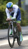 Simon Yates of Great Britain (Team Orica Green Edge) during the individual time trial of the first stage  of the Tour de Slovenie 2014. Individual time trial of the first stage of the Tour de Slovenie was 8,8km long and it was held on Thursday, 19th of June, 2014 in Ljubljana, Slovenija.
