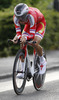 Artem Ovechkin of Russia (Team Rusvelo) during the individual time trial of the first stage  of the Tour de Slovenie 2014. Individual time trial of the first stage of the Tour de Slovenie was 8,8km long and it was held on Thursday, 19th of June, 2014 in Ljubljana, Slovenija.
