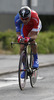 Radoslav Rogina of Croatia (Team Adria Mobil) during the individual time trial of the first stage  of the Tour de Slovenie 2014. Individual time trial of the first stage of the Tour de Slovenie was 8,8km long and it was held on Thursday, 19th of June, 2014 in Ljubljana, Slovenija.
