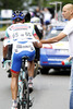 Matteo Di Serafaino of Italy (Androni Giocattoli - Venezuela) at GC Strma reber (I. category) during the second stage of the Tour de Slovenie 2014. Second stage of the Tour de Slovenie from Ribnica to Kocevje was 160,7 km long and it was held on Friday, 20th of June, 2014 in Slovenija.
