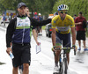 Michael Matthews of Australia (Team Orica Green Edge) at the finish line of the second stage of the Tour de Slovenie 2014. Second stage of the Tour de Slovenie from Ribnica to Kocevje was 160,7 km long and it was held on Friday, 20th of June, 2014 in Slovenija.
