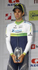 Second placed Michael Matthews of Australia (Team Orica Green Edge) at the flower ceremony of the second stage of the Tour de Slovenie 2014. Second stage of the Tour de Slovenie from Ribnica to Kocevje was 160,7 km long and it was held on Friday, 20th of June, 2014 in Slovenija.
