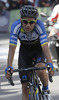 Second placed Tiago Machado of Portugal (Team Netap Endura) finishing the third stage of the Tour de Slovenie 2014. Third stage of the Tour de Slovenie from Rogaska Slatina to Sveti Trije kralji was 192 km long and it was held on Saturday, 21st of June, 2014 in Slovenija.
