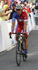 Kristjan Fajt of Slovenia (Team Adria Mobil) finishing the third stage of the Tour de Slovenie 2014. Third stage of the Tour de Slovenie from Rogaska Slatina to Sveti Trije kralji was 192 km long and it was held on Saturday, 21st of June, 2014 in Slovenija.
