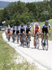 Team Netap Endura at GC Slivna (III. category) during the fourth stage of the Tour de Slovenie 2014. The fourth stage of the Tour de Slovenie from Skofja Loka to Novo mesto was 153 km long and it was held on Sunday, 22nd of June, 2014 in Slovenija.
