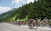 Maingroup at Prubichl mountain during the Tour of Austria, 3rd Stage, from Windischgarsten to Judendorf, Windischgarsten, Austria on 2015/07/07.
