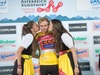Overall leader Jan Hirt of Czech Republik during the Tour of Austria, 4rd Stage, from Gratwein Stift Rein to Villacher Alpenstrasse at Dobratsch, Dobratsch in Villach, Austria on 2015/07/08.
