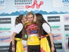 Overall leader Jan Hirt of Czech Republik during the Tour of Austria, 4rd Stage, from Gratwein Stift Rein to Villacher Alpenstrasse at Dobratsch, Dobratsch in Villach, Austria on 2015/07/08.
