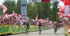 1st place stage Moreno Moser of Italy 2nd David John Tanner of Australia 3rd place stage Clement Venturini of France during the Tour of Austria, 8th Stage, from Innsbruck to Bregenz, Austria on 2015/07/12.
