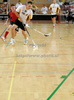 Players of Insport Skofja Loka, Slovenia and FBC Borovnica, Slovenia during quarter finals match of Floorball SLO Open 2009. Match between Insport Skofja Loka and FBC Borovnica ended with victory of Insport Skofja Loka, who defeated FBC Borovnica 3-1. Match was played in Ljubljana, Slovenia, on 22nd of August 2009.
