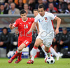Czech Republics midfielder Tomas Galasek, right, fights for the ball with Switzerlands midfielder Tranquillo Barnetta during the Euro 2008 Group A soccer match between Switzerland and Czech Republic at the St. Jakob Park (Joggeli) stadium in Basel, Switzerland, Saturday June 7, 2008.
