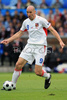 Czech Republics forward Jan Koller controls the ball during the Euro 2008 Group A soccer match between Switzerland and Czech Republic at the St. Jakob Park (Joggeli) stadium in Basel, Switzerland, Saturday June 7, 2008.
