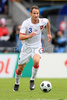 Czech Republics midfielder Jan Polak controls the ball during the Euro 2008 Group A soccer match between Switzerland and Czech Republic at the St. Jakob Park (Joggeli) stadium in Basel, Switzerland, Saturday June 7, 2008.
