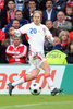 Czech Republics midfielder Jaroslav Plasil controls the ball during the Euro 2008 Group A soccer match between Switzerland and Czech Republic at the St. Jakob Park (Joggeli) stadium in Basel, Switzerland, Saturday June 7, 2008. <br> 
