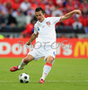 Czech Republics midfielder Tomas Galasek kicks the ball during the Euro 2008 Group A soccer match between Switzerland and Czech Republic at the St. Jakob Park (Joggeli) stadium in Basel, Switzerland, Saturday June 7, 2008. <br> 
