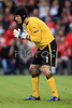 Czech Republics goalkeeper Petr Cech during the Euro 2008 Group A soccer match between Switzerland and Czech Republic at the St. Jakob Park (Joggeli) stadium in Basel, Switzerland, Saturday June 7, 2008. <br> 
