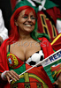 Portugals supporter prior to the Euro 2008 Group A soccer match between Portugal and Turkey at the Stade de Geneve stadium in Geneva, Switzerland, Saturday June 7, 2008.
