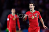 Portugals midfielder Petit reacts during the Euro 2008 Group A soccer match between Portugal and Turkey at the Stade de Geneve stadium in Geneva, Switzerland, Saturday June 7, 2008.

