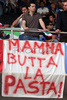 Italian fans prior to the kick off of the Euro 2008 Group C soccer match between Netherlands and Italy at the Stade de Suisse stadium in Berne, Switzerland, Monday June 9, 2008.
