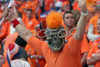 A Netherlands fan looks on prior to the kick off of the Euro 2008 Group C soccer match between Netherlands and Italy at the Stade de Suisse stadium in Berne, Switzerland, Monday June 9, 2008.
