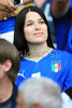 Sonia Amoruso, wife of Italys Alessandro Del Piero during the Euro 2008 Group C soccer match between Netherlands and Italy at the Stade de Suisse stadium in Berne, Switzerland, Monday June 9, 2008.
