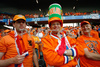 Netherlands fans look on prior to the kick off of the Euro 2008 Group C soccer match between Netherlands and Italy at the Stade de Suisse stadium in Berne, Switzerland, Monday June 9, 2008.
