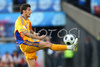 Romanias forward Daniel Niculae controls the ball during the Euro 2008 Group C soccer match between Romania and France at the Letzigrund stadium in Zurich, Switzerland, Monday June 9, 2008.
