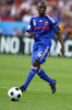 Frances midfielder Claude Makelele controls the ball during the Euro 2008 Group C soccer match between Romania and France at the Letzigrund stadium in Zurich, Switzerland, Monday June 9, 2008.
