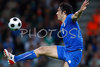 Italys forward Luca Toni controls the ball during the Euro 2008 Group C soccer match between Netherlands and Italy at the Stade de Suisse stadium in Berne, Switzerland, Monday June 9, 2008.
