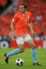 Netherlands defender Joris Mathijsen controls the ball during the Euro 2008 Group C soccer match between Netherlands and Italy at the Stade de Suisse stadium in Berne, Switzerland, Monday June 9, 2008.
